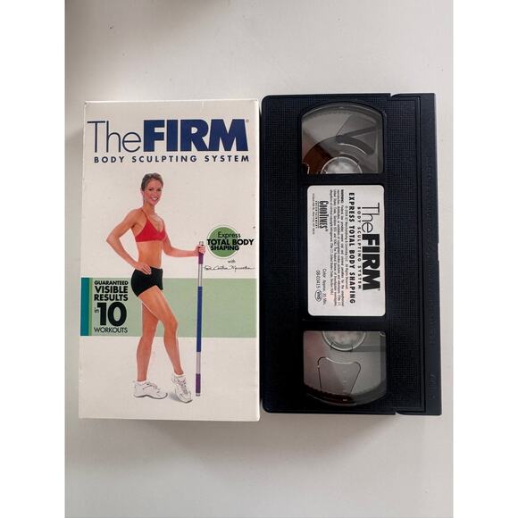 The Firm VHS Cassette Tape Express Total Body Shaping 35 Minutes - Picture 2 of 5